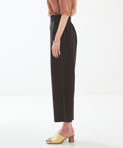 abahouse mavie（アバハウスマヴィ）の「レーヨンリネンイージーベイカーパンツ（その他パンツ・レディース・グリーン/ブラック/ベージュ/ピンク・38/36）」の19枚目の写真