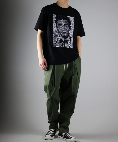 NUMBER (N)INE(ナンバーナイン)の「NUMBER (N)INE / ナンバーナイン MOSAIC T-SHIRT/モザイクプリント加工 Tシャツ(Tシャツ/カットソー・メンズ・ブラック系1/ブラック系2/ブラック系3/ブラック系4/ブラック系5/ブラック系6・2/4/3/5)」の4枚目の写真