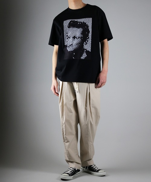 NUMBER (N)INE(ナンバーナイン)の「NUMBER (N)INE / ナンバーナイン MOSAIC T-SHIRT/モザイクプリント加工 Tシャツ(Tシャツ/カットソー・メンズ・ブラック系1/ブラック系2/ブラック系3/ブラック系4/ブラック系5/ブラック系6・2/4/3/5)」の19枚目の写真