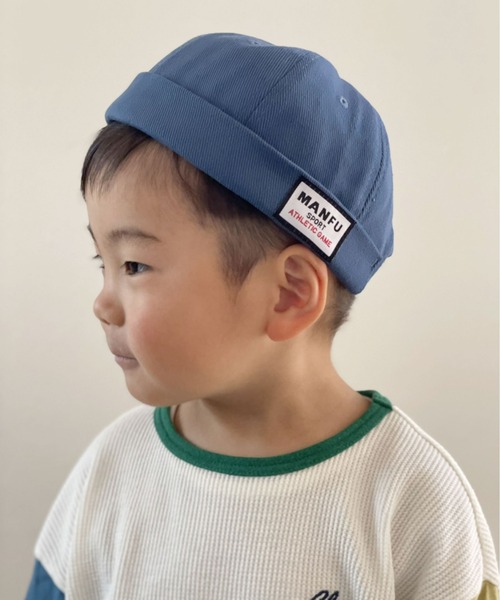 Bambin（ボンバン）の「【 Bambin / ボンバン 】 キッズ ロールキャップ（キャップ・キッズ・ブラック/ブルー/オレンジ/カーキ・FREE）」の11枚目の写真