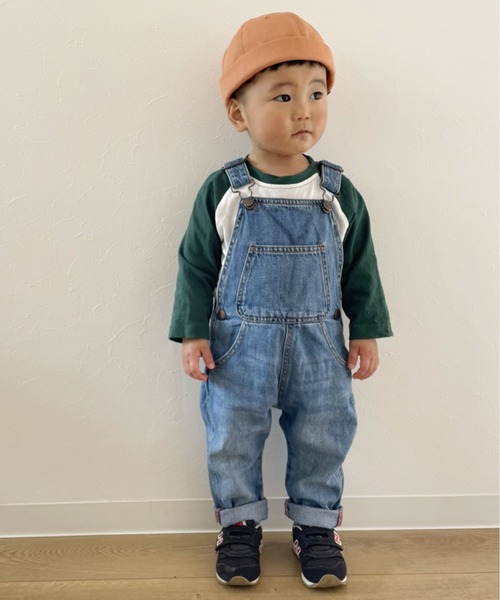 Bambin（ボンバン）の「【 Bambin / ボンバン 】 キッズ ロールキャップ（キャップ・キッズ・ブラック/ブルー/オレンジ/カーキ・FREE）」の16枚目の写真