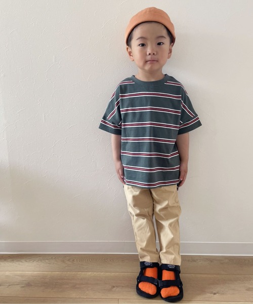 Bambin（ボンバン）の「【 Bambin / ボンバン 】 キッズ ロールキャップ（キャップ・キッズ・ブラック/ブルー/オレンジ/カーキ・FREE）」の18枚目の写真