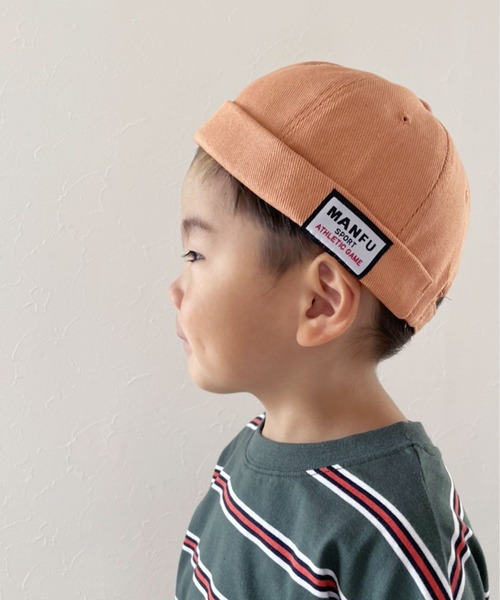 Bambin（ボンバン）の「【 Bambin / ボンバン 】 キッズ ロールキャップ（キャップ・キッズ・ブラック/ブルー/オレンジ/カーキ・FREE）」の17枚目の写真
