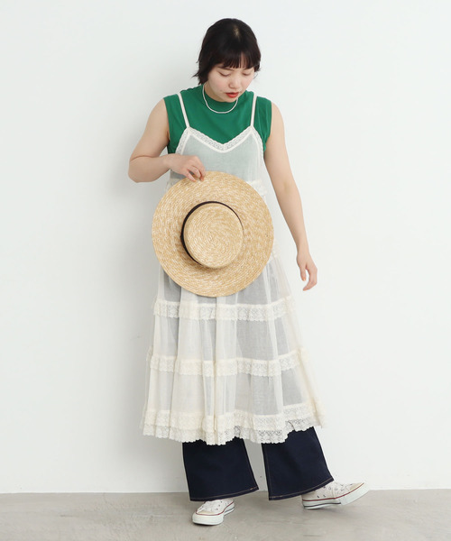 CHILD WOMAN（チャイルドウーマン）の「12ozデニム フレアパンツ（デニムパンツ・レディース・ネイビー/その他・38/36）」の13枚目の写真