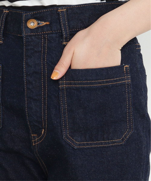 CHILD WOMAN（チャイルドウーマン）の「12ozデニム フレアパンツ（デニムパンツ・レディース・ネイビー/その他・38/36）」の21枚目の写真