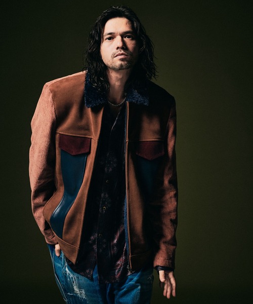 glamb(グラム)の「Unknown Reversible JKT / アンノウンリバーシブルジャケット(その他アウター・メンズ・ブラック/マルチ・L/M/S)」の6枚目の写真