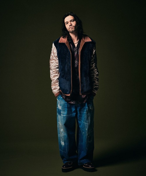 glamb(グラム)の「Unknown Reversible JKT / アンノウンリバーシブルジャケット(その他アウター・メンズ・ブラック/マルチ・L/M/S)」の10枚目の写真