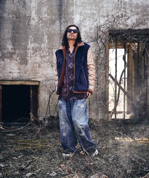 glamb(グラム)の「Unknown Reversible JKT / アンノウンリバーシブルジャケット(その他アウター・メンズ・ブラック/マルチ・L/M/S)」の12枚目の写真