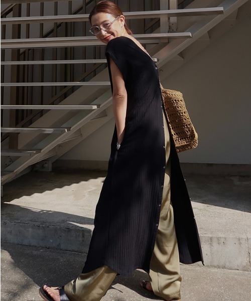 CREDONA(クレドナ)の「マットサテンカラーラフPT(その他パンツ・レディース・ダークブラウン/オリーブ/オレンジ/ブルー/イエロー・FREE)」の11枚目の写真