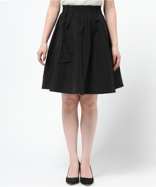 ROSE BUD（ローズバッド）の「LSK-15113 HIGH/W GATHERED SKIRT（スカート・レディース・ブラック/カーキ/オリーブ・ONE SIZE）」の9枚目の写真