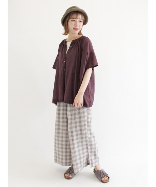 Samansa Mos2（サマンサ モスモス）の「エコスエードタッセルサンダル（サンダル・レディース・ブラウン/ラベンダー/ベージュ・LARGE/MEDIUM）」の8枚目の写真