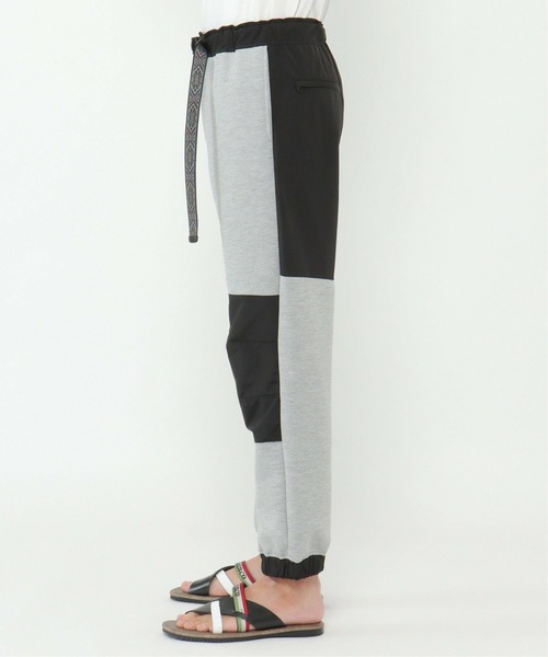 THOUSAND MILE（サウザンドマイル）の「【WEB限定】THOUSAND MILE サウザンドマイル キャンプパンツ（スウェットパンツ・メンズ・ブラック/グレー・M/L）」の9枚目の写真