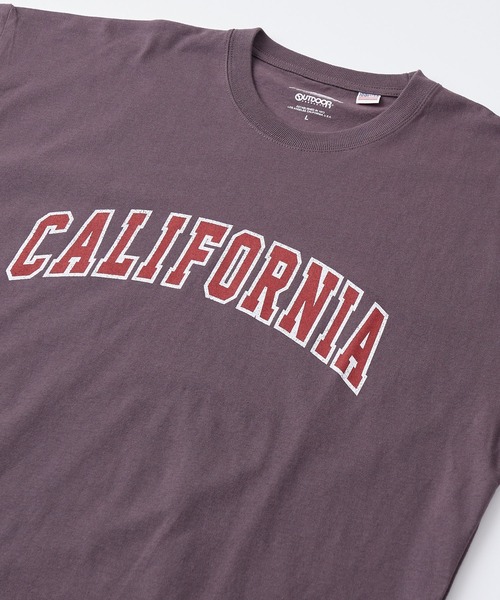 OUTDOOR PRODUCTS APPAREL（アウトドアプロダクツアパレル）の「USAコットン　ブランドロゴ　カレッジロゴ　プリントTシャツ（Tシャツ/カットソー・メンズ・チャコールグレー/ブラウン/ホワイト系その他/ホワイト/ブラック/グリーン系その他/ネイビー/グリーン・X-LARGE/LARGE/MEDIUM）」の4枚目の写真