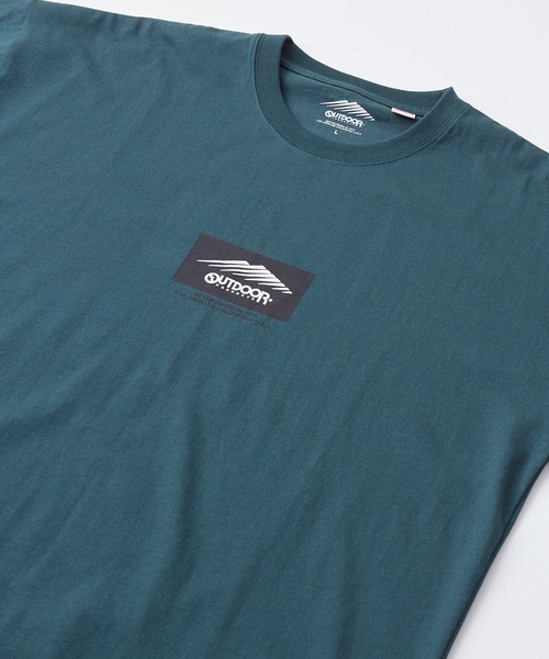 OUTDOOR PRODUCTS APPAREL（アウトドアプロダクツアパレル）の「USAコットン　ブランドロゴ　カレッジロゴ　プリントTシャツ（Tシャツ/カットソー・メンズ・チャコールグレー/ブラウン/ホワイト系その他/ホワイト/ブラック/グリーン系その他/ネイビー/グリーン・X-LARGE/LARGE/MEDIUM）」の6枚目の写真