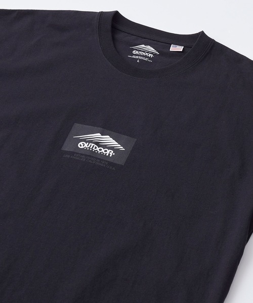 OUTDOOR PRODUCTS APPAREL（アウトドアプロダクツアパレル）の「USAコットン　ブランドロゴ　カレッジロゴ　プリントTシャツ（Tシャツ/カットソー・メンズ・チャコールグレー/ブラウン/ホワイト系その他/ホワイト/ブラック/グリーン系その他/ネイビー/グリーン・X-LARGE/LARGE/MEDIUM）」の3枚目の写真