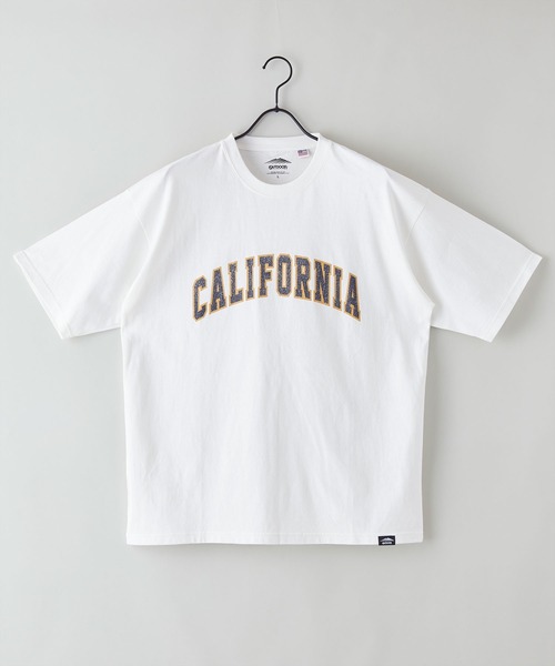 OUTDOOR PRODUCTS APPAREL（アウトドアプロダクツアパレル）の「USAコットン　ブランドロゴ　カレッジロゴ　プリントTシャツ（Tシャツ/カットソー・メンズ・チャコールグレー/ブラウン/ホワイト系その他/ホワイト/ブラック/グリーン系その他/ネイビー/グリーン・X-LARGE/LARGE/MEDIUM）」の10枚目の写真
