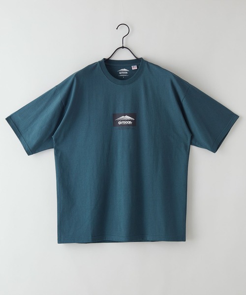 OUTDOOR PRODUCTS APPAREL（アウトドアプロダクツアパレル）の「USAコットン　ブランドロゴ　カレッジロゴ　プリントTシャツ（Tシャツ/カットソー・メンズ・チャコールグレー/ブラウン/ホワイト系その他/ホワイト/ブラック/グリーン系その他/ネイビー/グリーン・X-LARGE/LARGE/MEDIUM）」の14枚目の写真