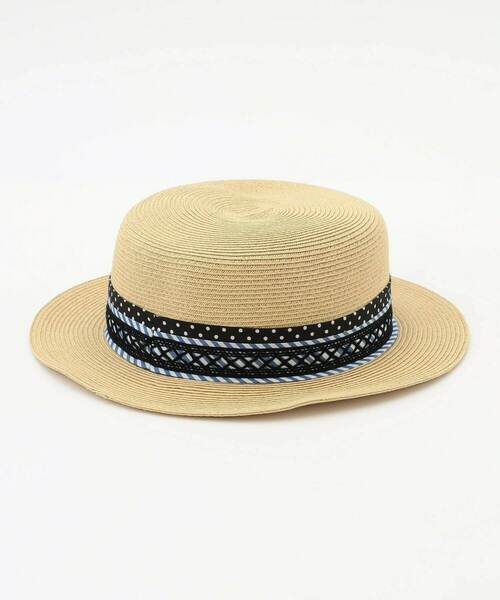 FRAPBOIS（フラボア）の「リボンハット（ハット・レディース・ナチュラル/ブラック・FREE）」の3枚目の写真