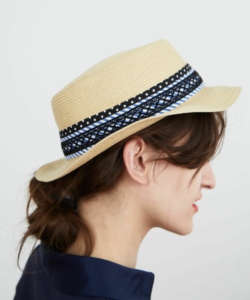 FRAPBOIS（フラボア）の「リボンハット（ハット・レディース・ナチュラル/ブラック・FREE）」の19枚目の写真