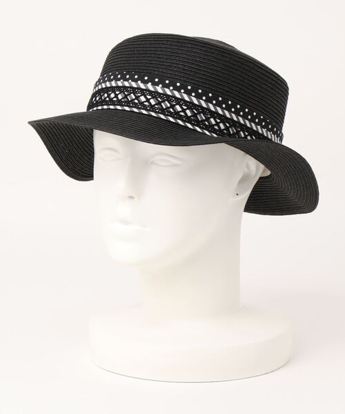 FRAPBOIS（フラボア）の「リボンハット（ハット・レディース・ナチュラル/ブラック・FREE）」の15枚目の写真