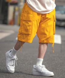 improves | 【improves】ワイド カーゴ カラー ショートパンツ(カーゴパンツ)