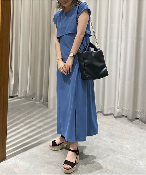 セール レイヤード風カットソーワンピース ワンピース Free S Mart フリーズマート のファッション通販 Zozotown