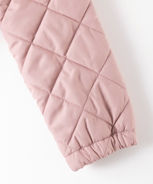 trois lapins kp(トロワラパンケーピー)の「シャギーボアコート(120~130)(ノーカラーコート・キッズ・モカ/オフホワイト・130cm/120cm)」の9枚目の写真