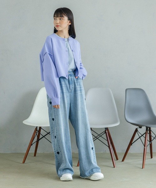 repipi armario(レピピ アルマリオ)の「サイドハートホックデニムパンツ(デニムパンツ・キッズ・ブルー系その他/ブルー系その他2/ブラック・SMALL/MEDIUM/LARGE)」の17枚目の写真