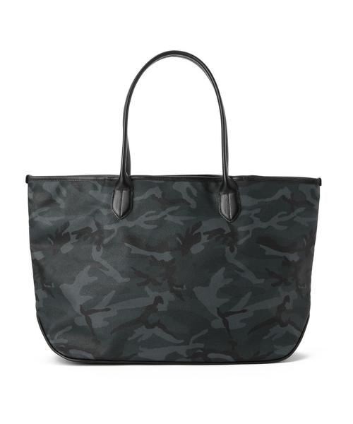 BEAUTY&YOUTH UNITED ARROWS(ビューティーアンドユースユナイテッドアローズ)の「BY コーティング コットン トートバッグ:◆(トートバッグ・メンズ・ダークグリーン/ネイビー/グレー/ブラック・フリー)」の3枚目の写真