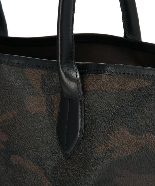 BEAUTY&YOUTH UNITED ARROWS(ビューティーアンドユースユナイテッドアローズ)の「BY コーティング コットン トートバッグ:◆(トートバッグ・メンズ・ダークグリーン/ネイビー/グレー/ブラック・フリー)」の9枚目の写真