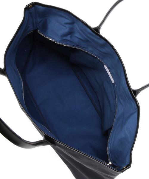 BEAUTY&YOUTH UNITED ARROWS(ビューティーアンドユースユナイテッドアローズ)の「BY コーティング コットン トートバッグ:◆(トートバッグ・メンズ・ダークグリーン/ネイビー/グレー/ブラック・フリー)」の7枚目の写真