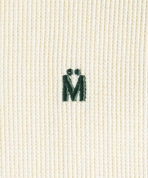 MUHET（ミュエータ）の「ワッフルラグランTシャツ（Tシャツ/カットソー・レディース・グレー/グリーン・MEDIUM/X-LARGE）」の19枚目の写真