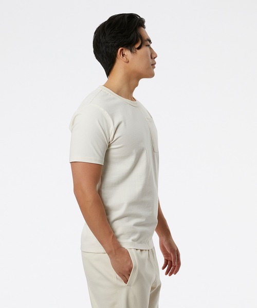 NEW BALANCE(ニューバランス)の「NB Athletics Nature State ショートスリーブTシャツ(Tシャツ/カットソー・メンズ・ブラック/ネイビー/オフホワイト/カーキ・SMALL/MEDIUM/LARGE/X-LARGE/XX-LARGE)」の6枚目の写真