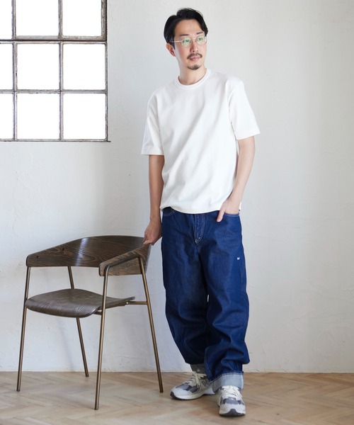 J-PROGRESS(ジェイプログレス)の「ヘビーウェイト クラシックテイスト クルーネック日本製(Tシャツ/カットソー・レディース・ホワイト/ブラック・X-SMALL/SMALL/MEDIUM/LARGE/X-LARGE)」の3枚目の写真