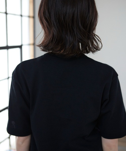 J-PROGRESS(ジェイプログレス)の「ヘビーウェイト クラシックテイスト クルーネック日本製(Tシャツ/カットソー・レディース・ホワイト/ブラック・X-SMALL/SMALL/MEDIUM/LARGE/X-LARGE)」の12枚目の写真