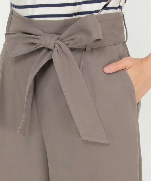 ikka（イッカ）の「フェイクスエードワイドパンツ（その他パンツ・レディース・ベージュ/ネイビー/ブラウン・M/L）」の10枚目の写真