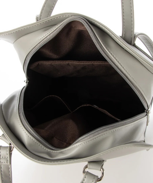 cache cache（カシュ カシュ）の「カシュカシュ cachecache / WEB限定3wayラウンドスクエアリュック（バックパック/リュック・レディース・ブラック/グレー/ベージュ系その他・FREE）」の11枚目の写真