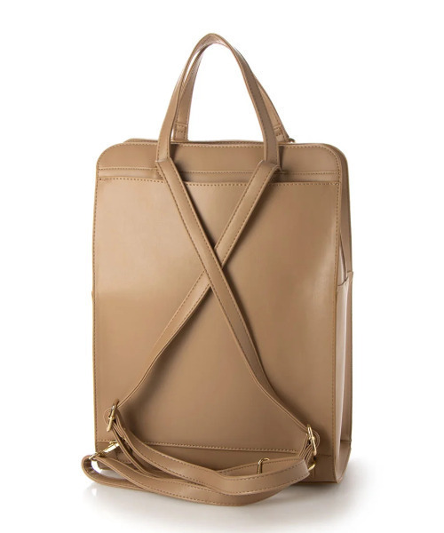 cache cache（カシュ カシュ）の「カシュカシュ cachecache / WEB限定3wayラウンドスクエアリュック（バックパック/リュック・レディース・ブラック/グレー/ベージュ系その他・FREE）」の7枚目の写真