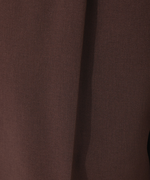 Rouge vif(ルージュヴィフ)の「【セットアップ対応】ウールタッチVネックジレ(ベスト・レディース・ブラック/ブラウン・フリー)」の14枚目の写真