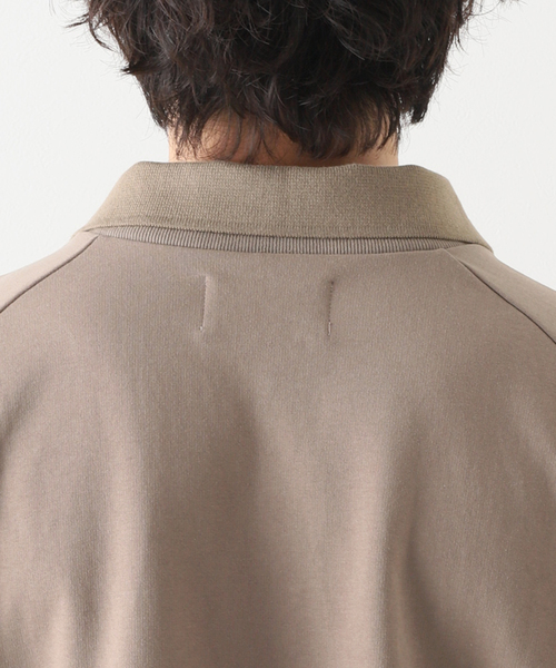 no.(ナンバー)の「【NO. / ナンバー】DOUBLE COLLAR NECK SWEAT(スウェット・メンズ・ブラック/ベージュ・MEDIUM/SMALL)」の8枚目の写真