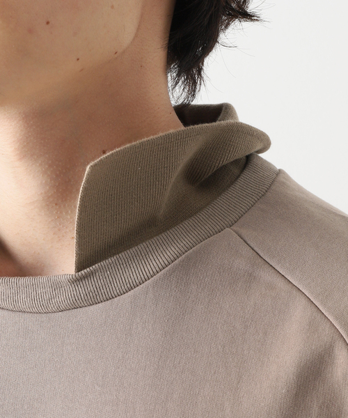 no.(ナンバー)の「【NO. / ナンバー】DOUBLE COLLAR NECK SWEAT(スウェット・メンズ・ブラック/ベージュ・MEDIUM/SMALL)」の11枚目の写真