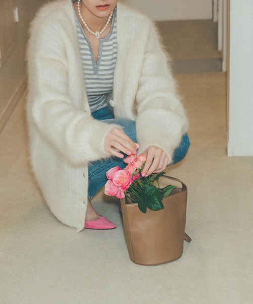 EFOLE（エフォル）の「2way バスケット ショルダー バッグ（ショルダーバッグ・レディース・ブラック/ベージュ/キャメル・FREE）」の15枚目の写真