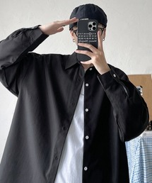 【Bz】【WARAIJOGO】スーパーオーバーサイズ長袖シャツ