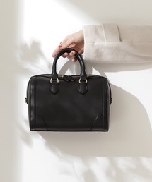 N.（N. Natural Beauty Basic） | 【松井愛莉さん着用】◆ステッチボストンバッグ(ボストンバッグ)