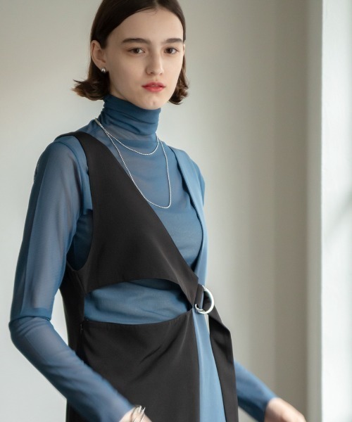 アンバランスレイヤードワンピース（ワンピース）｜VACANCY