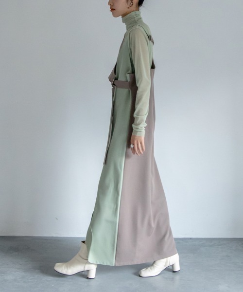 【本日売り切り価額】【新品】ワンピース アンバランスレイヤードワンピース（ワンピース）｜VACANCY