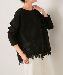 BEARDSLEY | 【再販売シリーズ】 裾レースカットソー(Tシャツ/カットソー)