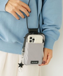 [スマホ・カード収納可♪]多機能ライトミニショルダー2