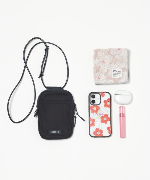 BAYFLOW（ベイフロー）の「[スマホ・カード収納可♪]多機能ライトミニショルダー2（ショルダーバッグ・レディース・ブラック/カーキ/ブラウン系その他/ベージュ系その他/ライトグリーン/ライトグレー・ONE SIZE/FREE）」の11枚目の写真