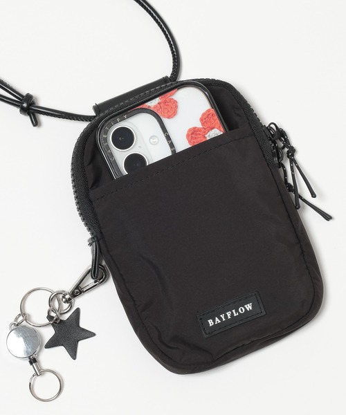 BAYFLOW（ベイフロー）の「[スマホ・カード収納可♪]多機能ライトミニショルダー2（ショルダーバッグ・レディース・ブラック/カーキ/ブラウン系その他/ベージュ系その他/ライトグリーン/ライトグレー・ONE SIZE/FREE）」の8枚目の写真
